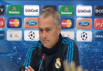 Mourinho: "No escondo que espero que esta noche la suerte sea para el Chelsea"