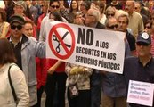 Jornada de protestas en toda España contra los recortes
