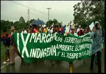 No a la destrucción del parque natural de Tipnis