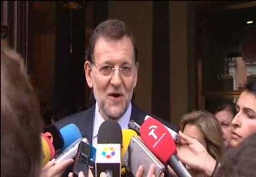 Rajoy: Zapatero está más tranquilo y yo, menos tranquilo