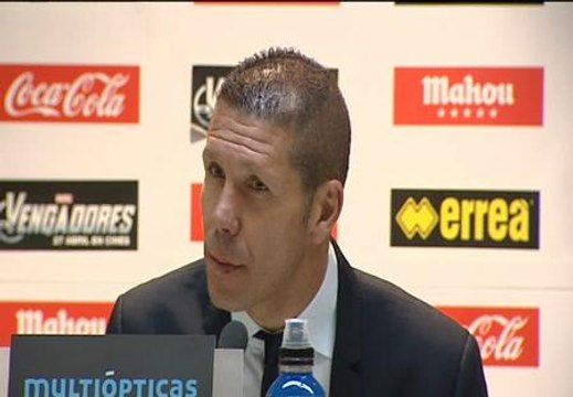 Simeone: Yo soy el entrenador y elijo a los que pueden rendir mejor