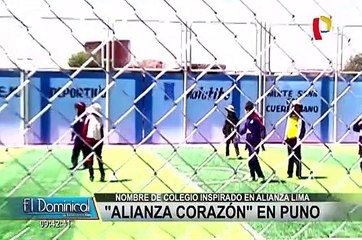 Alianza Lima: colegio puneño lleva nombre del club victoriano