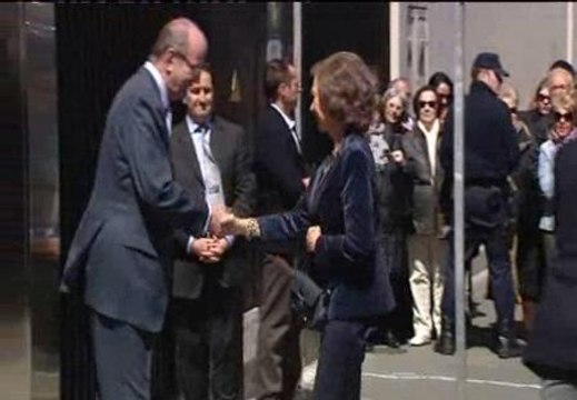 La reina Doña Sofía afirma que el Rey está muy bien