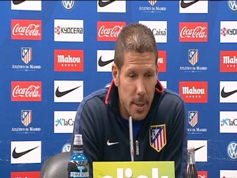 Simeone Somos el Atleti y no hay excusas .