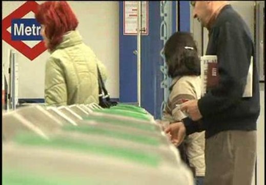 Subidas en el transporte público de Madrid