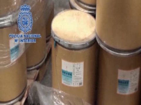 Interceptados 1.500 kg de efedrina en Cádiz