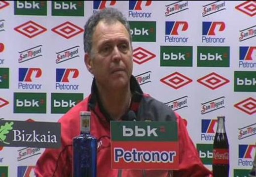 Caparrós ve al Athletic en Champions, Bielsa se muestra más prudente