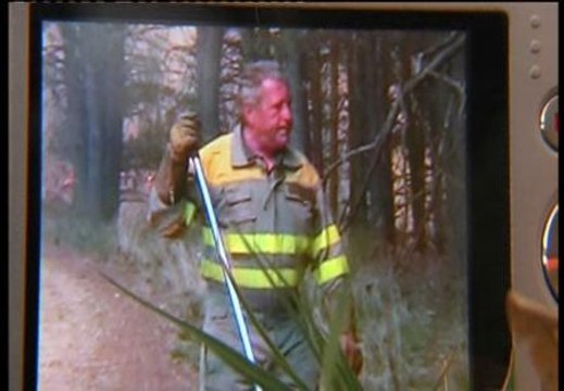 Muere un brigadista en el incendio forestal de Orense