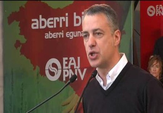 Urkullu pide a Rajoy que se mueva para lograr la paz y la normalización