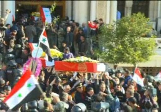 Siria entierra a sus muertos