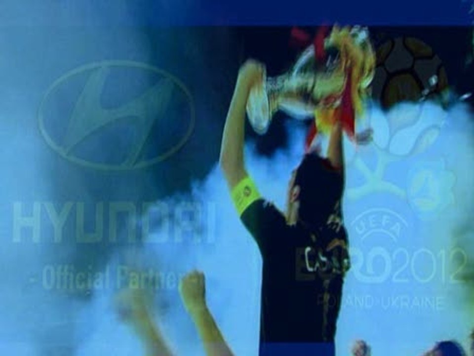 Iker Casillas en la presentación del Equipo Hyundai en Frankfurt