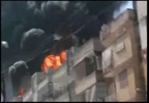 Intensos bombardeos en Homs (Siria)