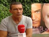 Antonio Banderas recibe el premio 'Huella de Málaga'