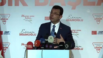 İmamoğlu'ndan seçim değerlendirmesi - İSTANBUL