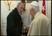 'Tête à tête' entre Benedicto XVI y Fidel Castro
