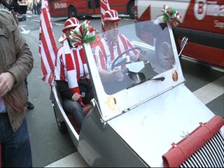 Bilbao se tiñe de rojiblanco y de ilusión