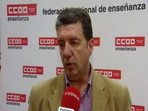 CCOO, contra la oferta de plazas de Madrid