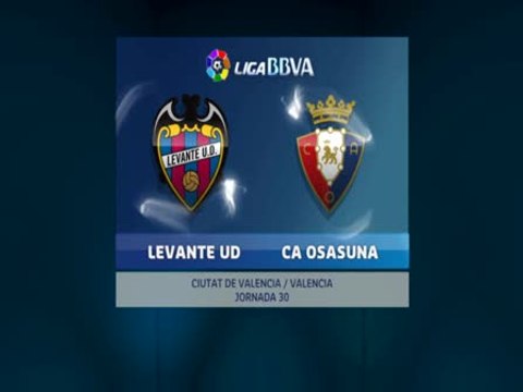 LEVANTE 0 - OSASUNA 2