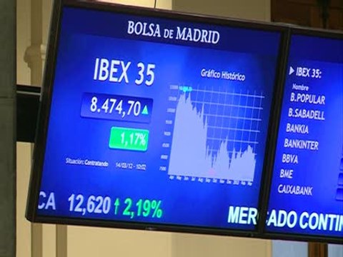 El Ibex sube un 0,56% en la apertura y conquista los 8.400 puntos
