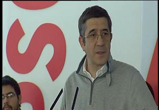 Patxi López: La reforma laboral busca aniquilar la fuerza sindical