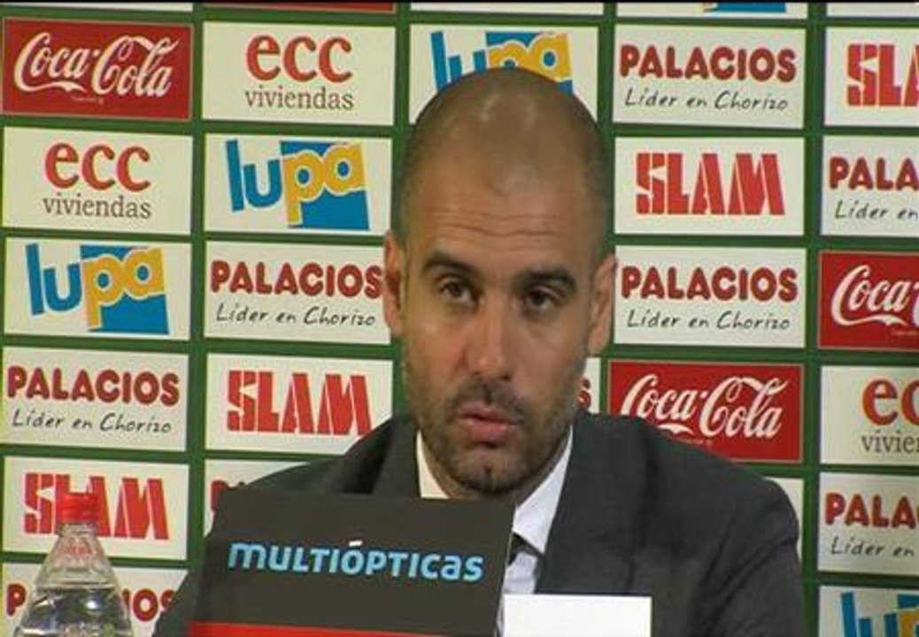 Guardiola: "Hemos hecho bien las cosas"