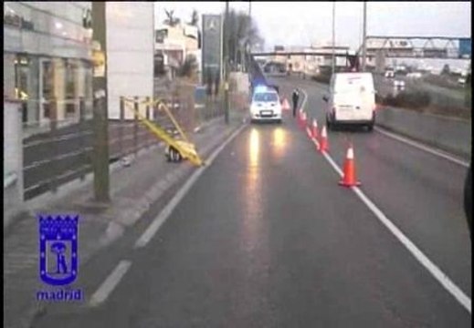 Fallece un hombre en un accidente de tráfico en Madrid