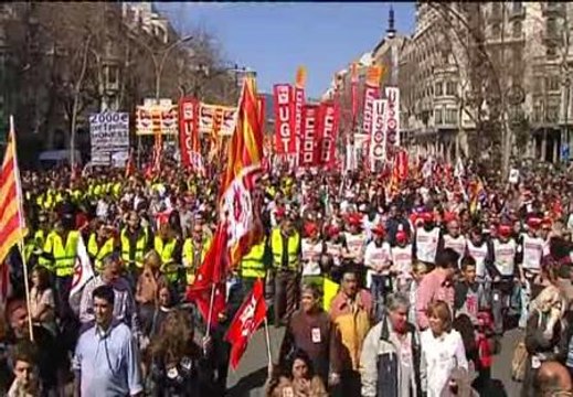 Manifestaciones contra la Reforma Laboral en sesenta ciudades