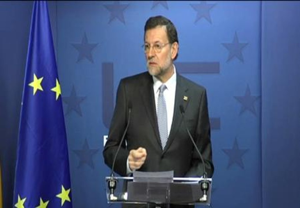 Rajoy: "El objetivo de déficit público para el año que viene será del 5,8%".