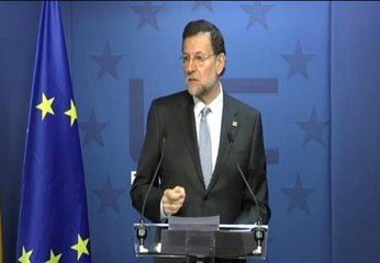 Rajoy: "El objetivo de déficit público para el año que viene será del 5,8%".
