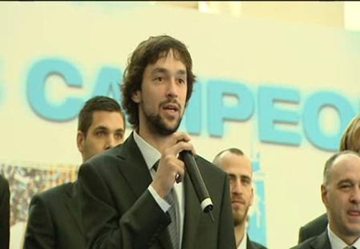 Sergio Llull: Esperamos volver para celebrar el título de Liga