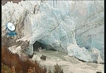 El Perito Moreno empieza a romperse