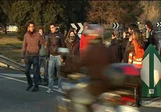 Segundo día de protestas estudiantiles en Barcelona