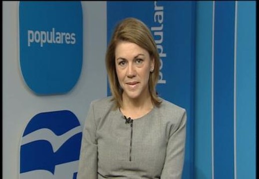 Cospedal: Me siento muy apoyada por mis compañeros de partido y también por los Presidentes Autonómicos