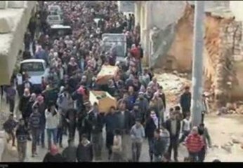 Siria entierra a sus muertos