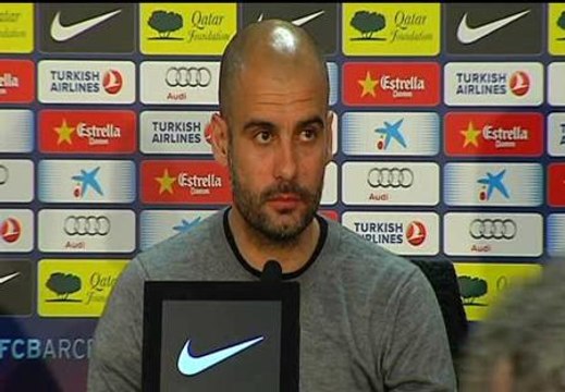 Guardiola: Si no somos primeros la culpa no es de los árbitros
