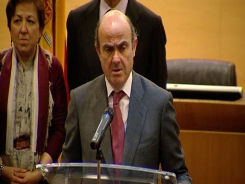 De Guindos: Prioridad del Gobierno es consolidación