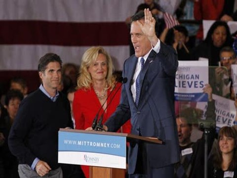 Romney vence a Santorum en Michigan y Arizona