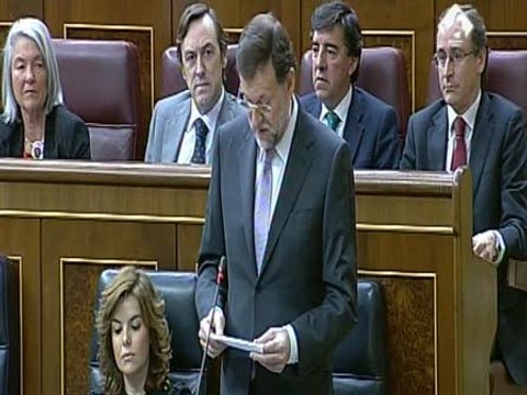 Rajoy pide influencia de Amaiur para fin de ETA