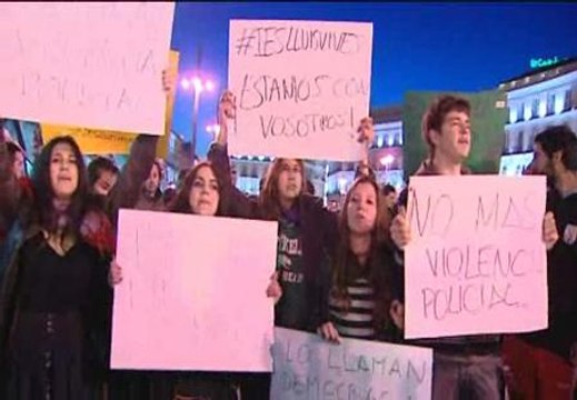 Solidaridad con los estudiantes del Lluis Vives