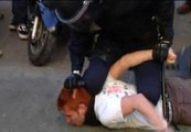 Enfrentamientos, cargas policiales y escenas de tensión en el centro de Valencia