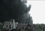 Arde un oleoducto en Homs