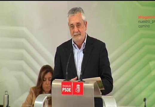 Griñán: Llevamos un mes mirando al interior del partido más que a la sociedad