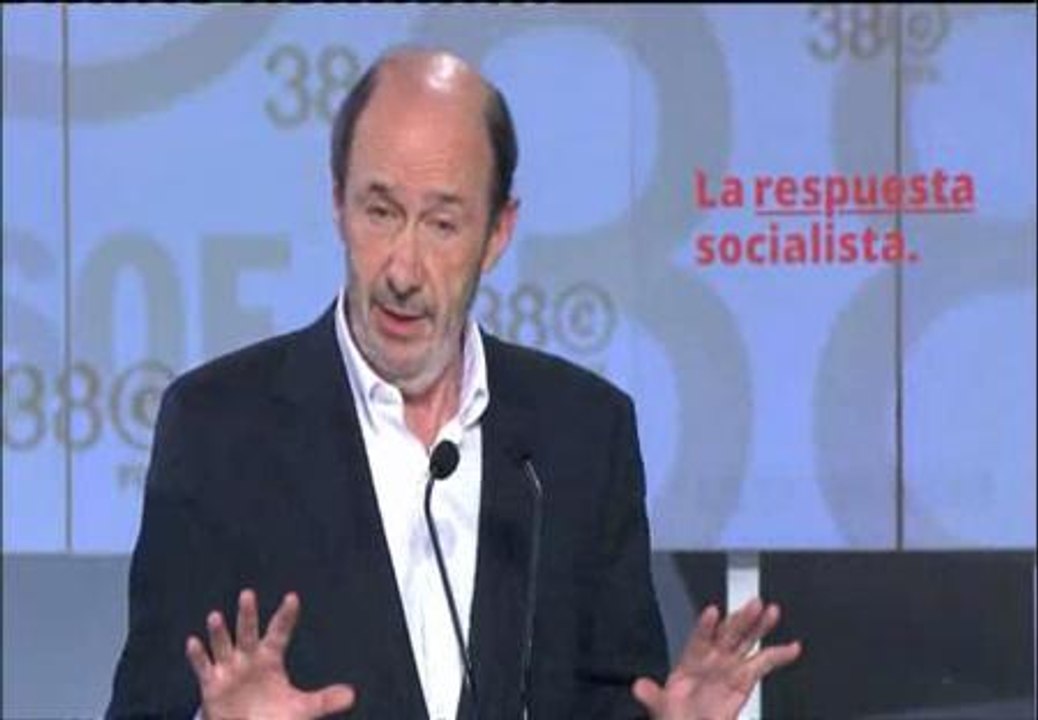 Rubalcaba: "Este ya es es el momento de la unidad"