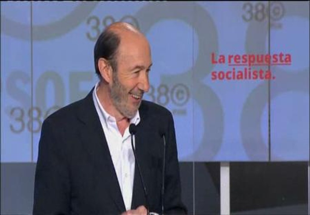 Rubalcaba: "Seré un líder fuerte, a mí no me van a quebrar"