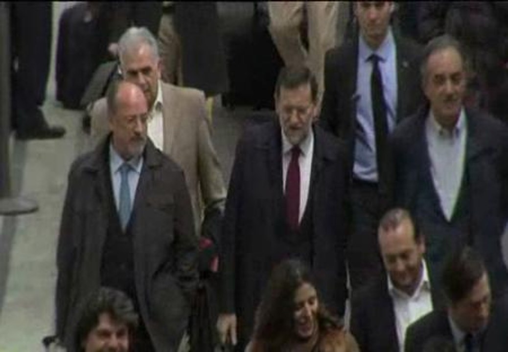 Rajoy "desembarca" en Sevilla