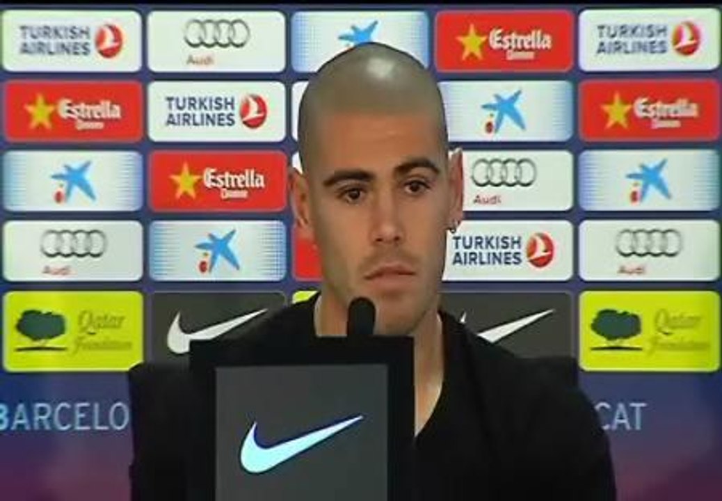 Víctor Valdés espera que Guardiola renueve