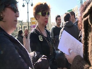 La Policía detiene a un menor que protestaba contra recortes