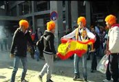 Miles de aficionados del Valencia animarán a su equipo en el Camp Nou