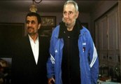 Fotografiada la buena relación entre Mahmud Ahmadinejad y Fidel Castro