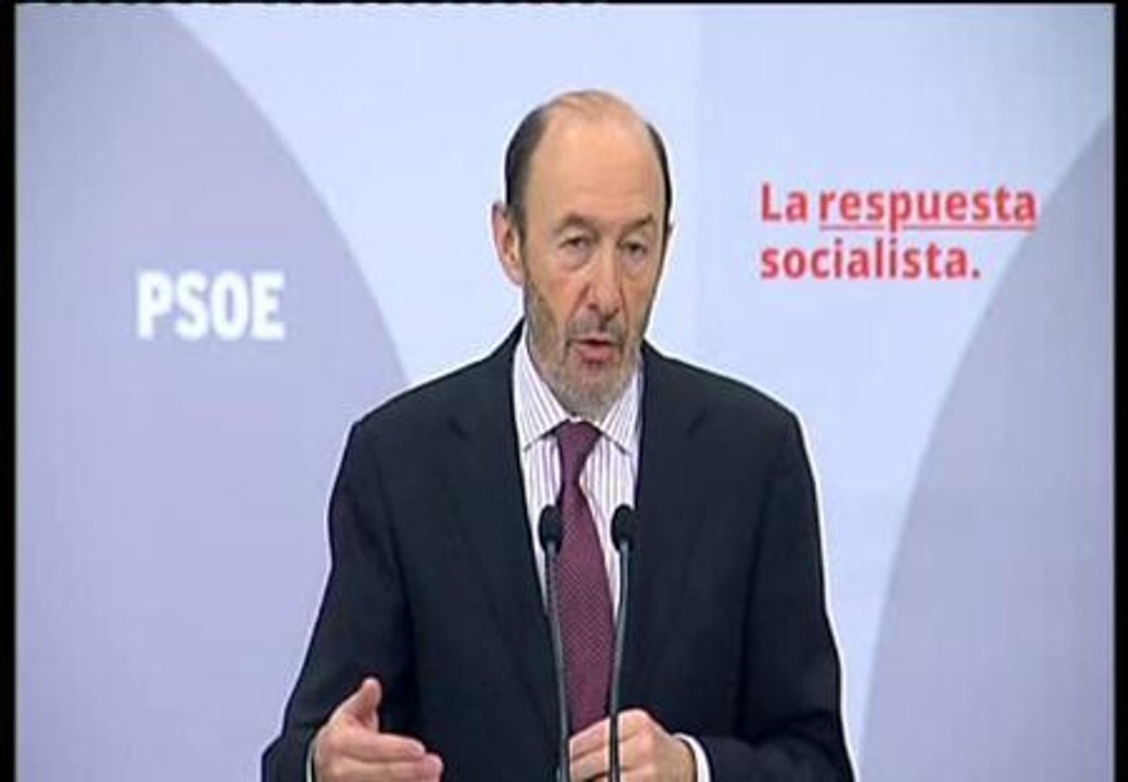 Rubalcaba explicará al Presidente del Gobierno su labor de oposición